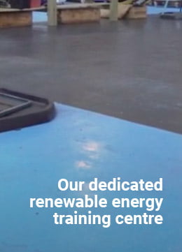 renewable energy dedicated training spaces 4